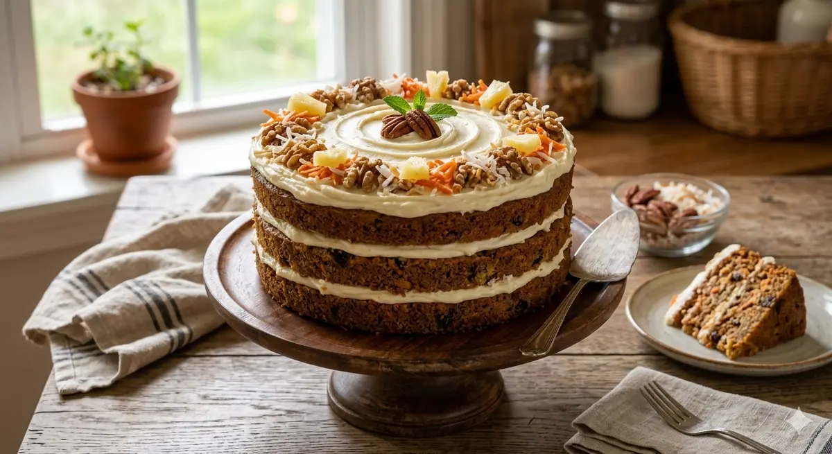Carrot Pineapple Cake